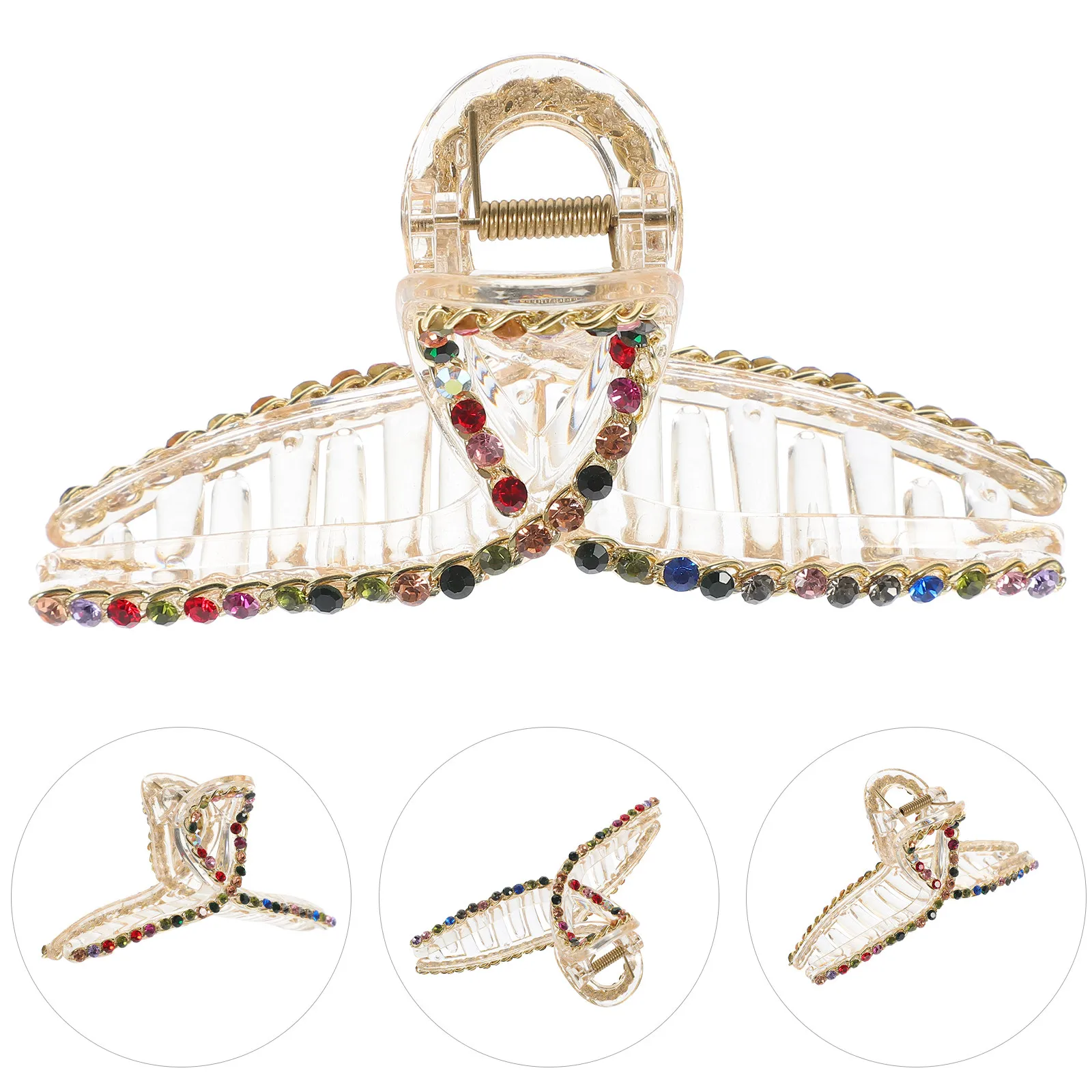 Large Shark Clip Acrylic Claw Clip For Women Thick Fine Hair Decorative Jaw Clips Party Wedding Daily Use Hair Accessories
Large Shark Clip Acrylic Claw Clip For Women Thick Fine Hair Decorative Jaw Clips Party Wedding Daily Use Hair Accessories