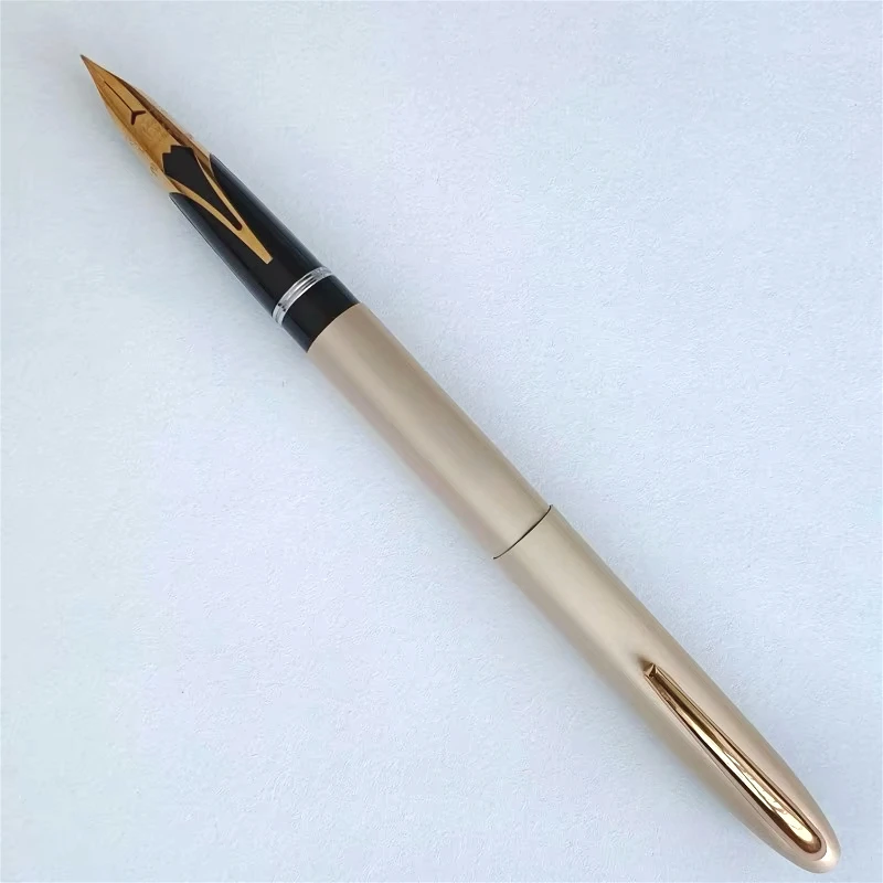 Luxury Aluminum CREST Matte Fountain Pen Silver Iridium F 0.5mm Hooded Nib Ink Pen Nostalgia Collection Travel Japan Stationery
Luxury Aluminum CREST Matte Fountain Pen Silver Iridium F 0.5mm Hooded Nib Ink Pen Nostalgia Collection Travel Japan Stationery