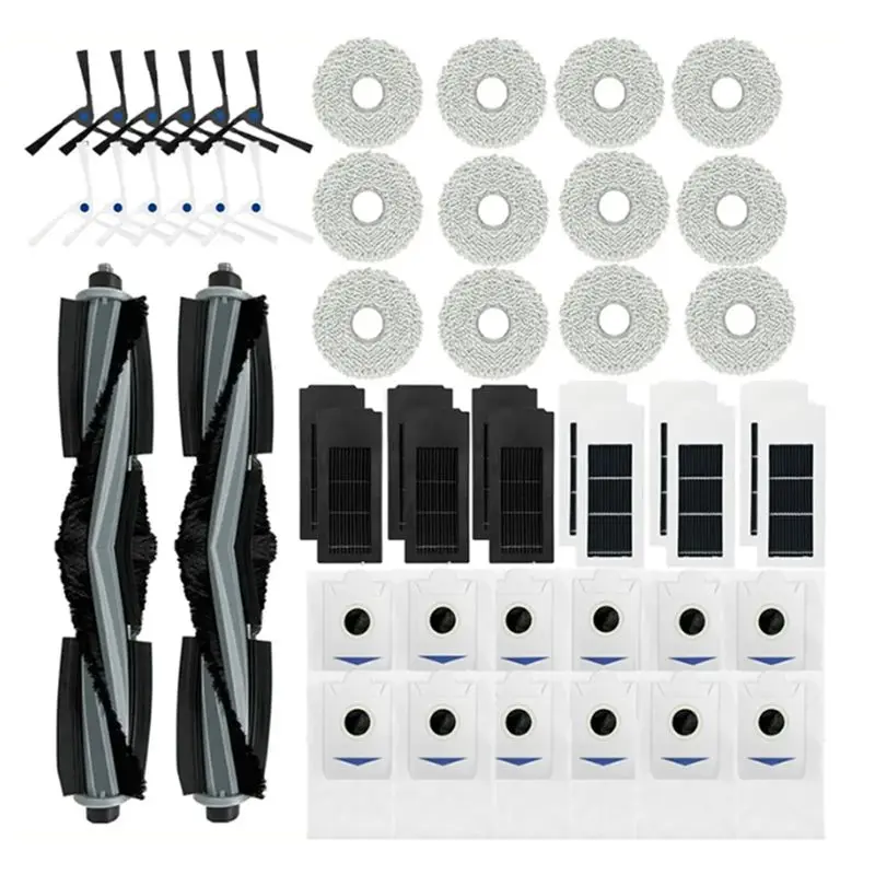 AEE4-комплект аксессуаров для Ecovacs Deebot X2/X2 Omni/X2 Pro/DEX86, робот-пылесос, основная боковая щетка, фильтр, мешок для пыли, швабра
AEE4-комплект аксессуаров для Ecovacs Deebot X2/X2 Omni/X2 Pro/DEX86, робот-пылесос, основная боковая щетка, фильтр, мешок для пыли, швабра