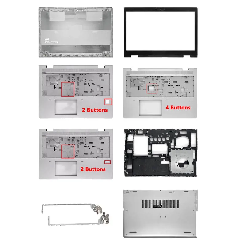 NEW Laptop Shell LCD Top cover/ For HP ProBook 650 655 G4 G5 Series Back Cover/Front Bezel/Hinges/Palmrst Top Case/Bottom Cover
NEW Laptop Shell LCD Top cover/ For HP ProBook 650 655 G4 G5 Series Back Cover/Front Bezel/Hinges/Palmrst Top Case/Bottom Cover