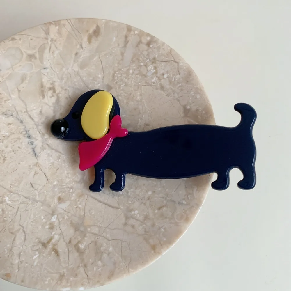 Personalized Hairpin Sausage Puppy Hair Clip Duckbill Clip Dog Acetic Acid Hairpin Korean Style Headwear Animals Barrette Female
Personalized Hairpin Sausage Puppy Hair Clip Duckbill Clip Dog Acetic Acid Hairpin Korean Style Headwear Animals Barrette Female