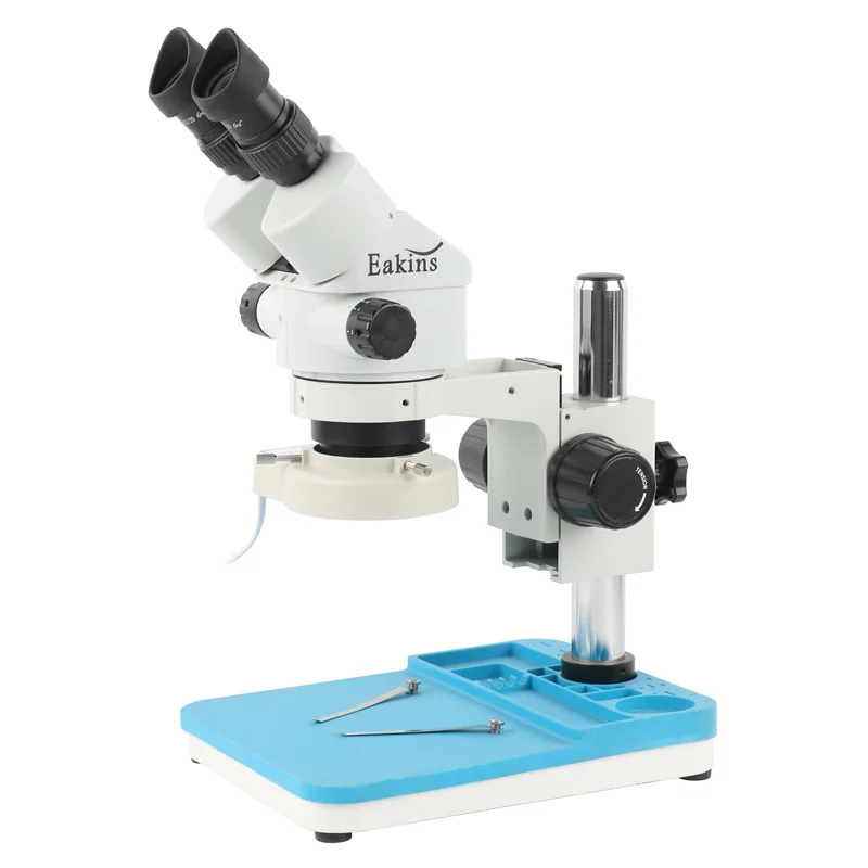 LAB Industrial Detection 7X-45X Zoom Binocular Stereo Microscope 76mm Focusing Holder Desktop Stand
LAB Industrial Detection 7X-45X Zoom Binocular Stereo Microscope 76mm Focusing Holder Desktop Stand