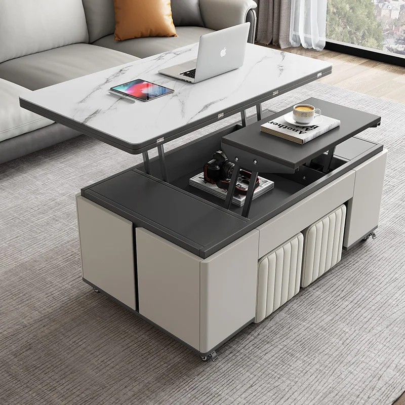 Multifunctional coffee table dual-purpose lifting folding dining table simple living room small apartment
Multifunctional coffee table dual-purpose lifting folding dining table simple living room small apartment
