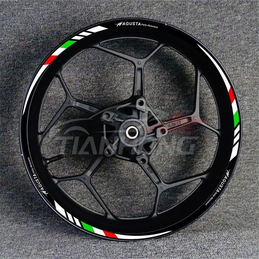 Suitable for waterproof and reflective 17-inch universal F3F4RBRUTALE 675 800 9201090 wheel hub rim sticker reflective decal
Suitable for waterproof and reflective 17-inch universal F3F4RBRUTALE 675 800 9201090 wheel hub rim sticker reflective decal