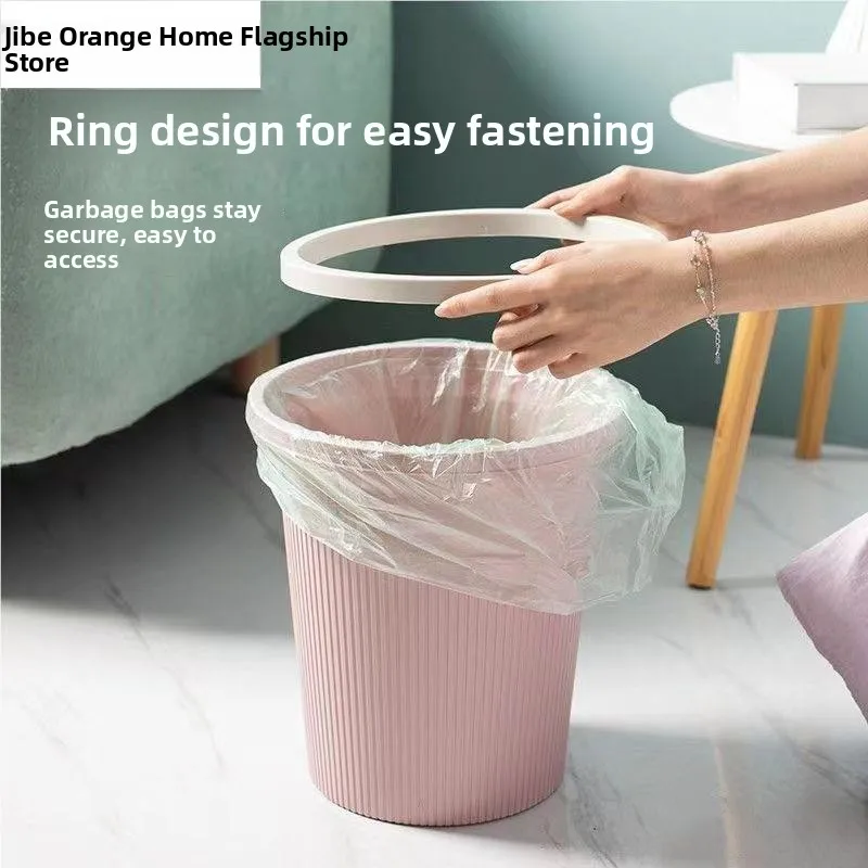 Modern Thickened Rim Trash Can Home Luxury Affordable New Small Bucket round Waste Basket No Cover Household Cleaning Tool
Modern Thickened Rim Trash Can Home Luxury Affordable New Small Bucket round Waste Basket No Cover Household Cleaning Tool