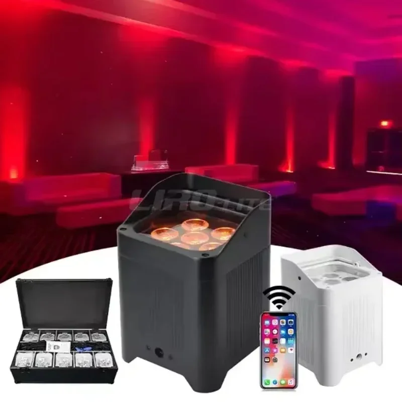 Hot Sales6*18W Battery Backdrop Uplights Wireless Control Led Uplight Par Light With 8in1 Rechargeable Case
Hot Sales6*18W Battery Backdrop Uplights Wireless Control Led Uplight Par Light With 8in1 Rechargeable Case