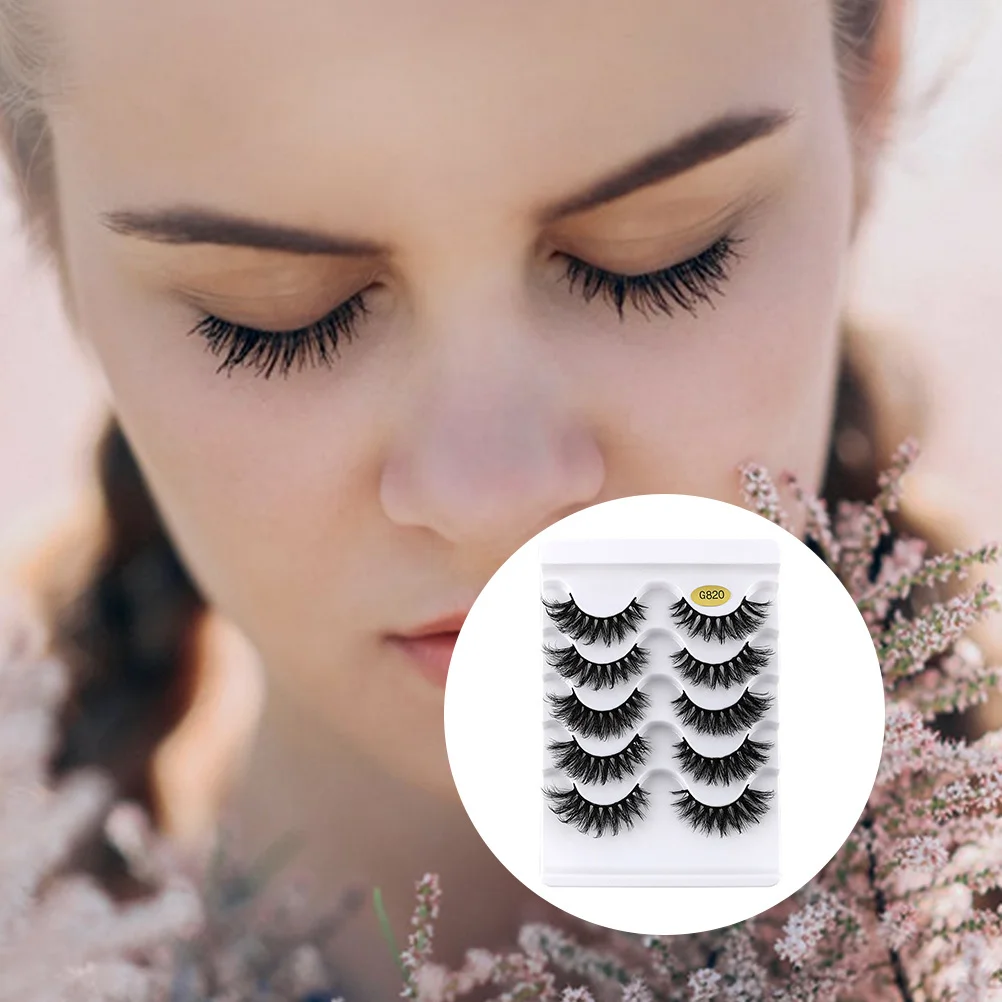 5Pairs Fake Eyelashes Natural Dense Makeup False Lashes for Women Party Nighttime Look Lash Extension Eye Lashes
5Pairs Fake Eyelashes Natural Dense Makeup False Lashes for Women Party Nighttime Look Lash Extension Eye Lashes