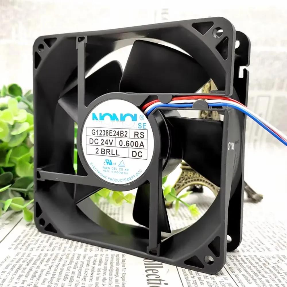 NEW G1238E24B 12CM DC 24V 0.6A 120*120*38MM axial 12CM cooling fan
NEW G1238E24B 12CM DC 24V 0.6A 120*120*38MM axial 12CM cooling fan