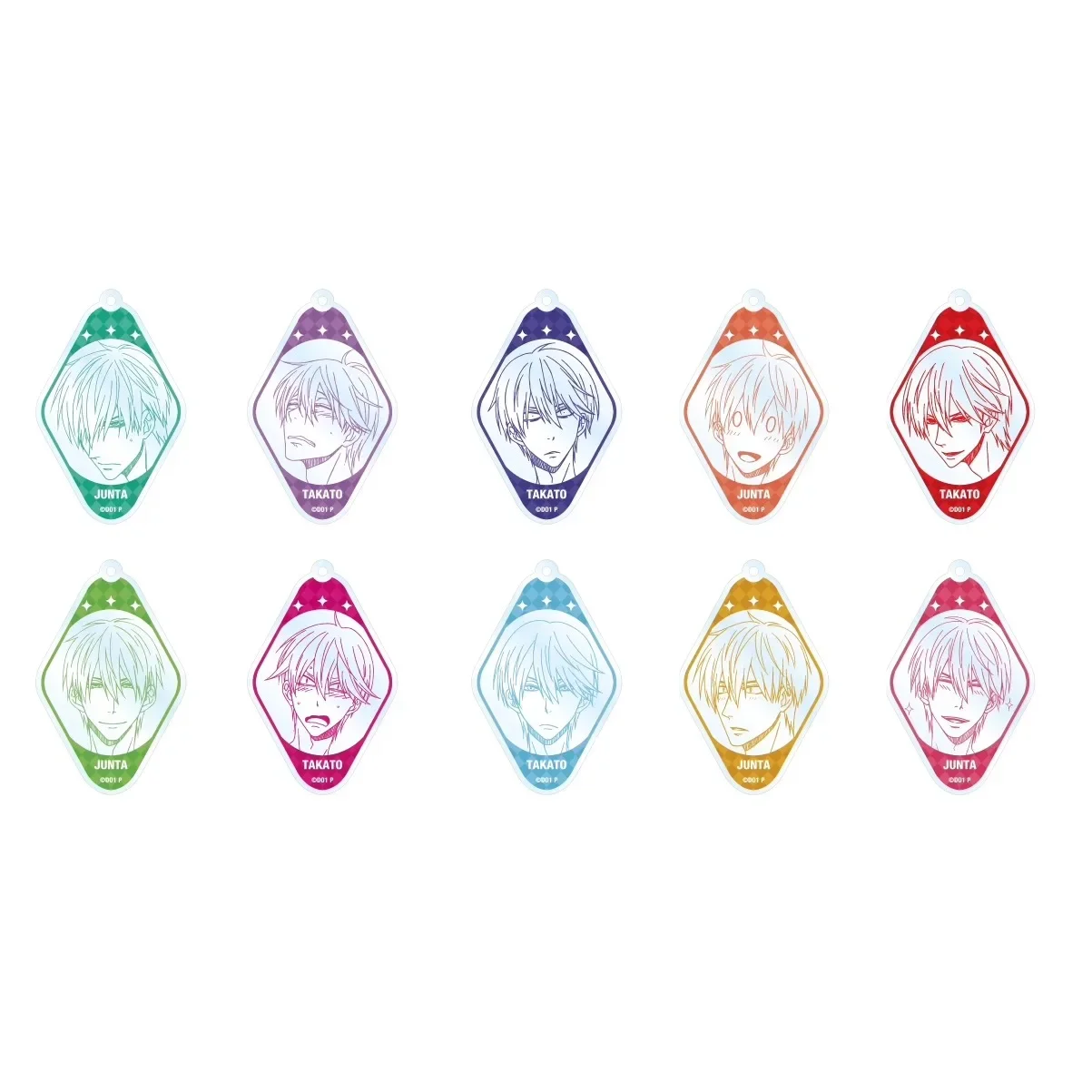 Game Dakaretai Otoko 1-i ni Odosarete Imasu Keychain Doll Anime JUNTA AZUMAYA TAKATO SAIJYO Acrylic Keyring Pendant for Gift
Game Dakaretai Otoko 1-i ni Odosarete Imasu Keychain Doll Anime JUNTA AZUMAYA TAKATO SAIJYO Acrylic Keyring Pendant for Gift