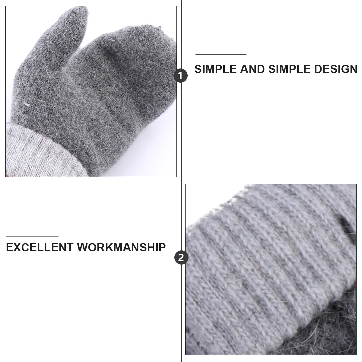 2pcs Winter Mitten Warm Fleece Lined Thermal Mittens For Women Wool Outdoor Gloves Windproof Comfortable Unisex Cycling Gloves
2pcs Winter Mitten Warm Fleece Lined Thermal Mittens For Women Wool Outdoor Gloves Windproof Comfortable Unisex Cycling Gloves