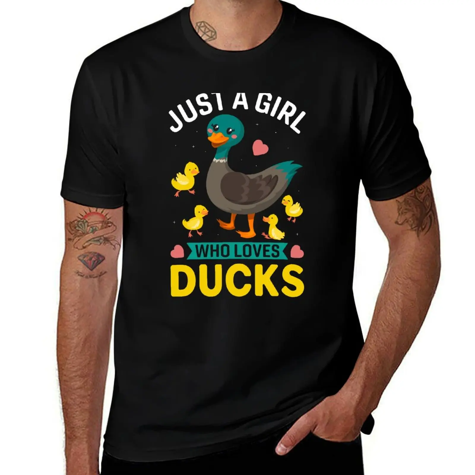 Funny Just a Girl Who Loves Ducks Cute Duck Lover Owner Gift T-Shirt t shirts for man cotton soft man t shirt summer T-Shirt
Funny Just a Girl Who Loves Ducks Cute Duck Lover Owner Gift T-Shirt t shirts for man cotton soft man t shirt summer T-Shirt