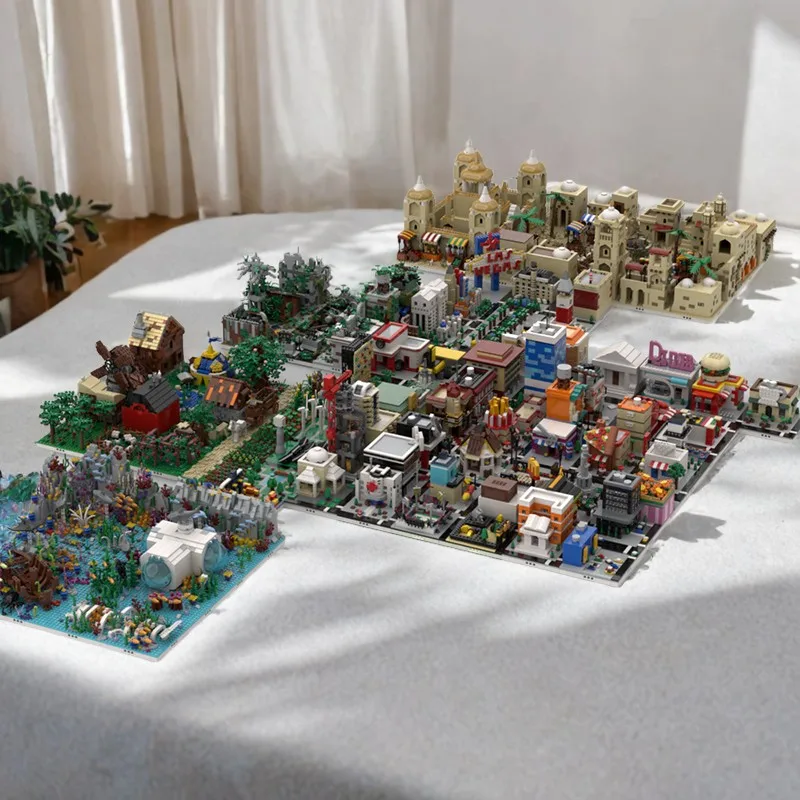 42265PCS Модульный мир | Строительство из 104 MOCs, строительные кирпичи MOC, образовательная сборка, игрушки «сделай сам» для детей, праздничные подарки
42265PCS Модульный мир | Строительство из 104 MOCs, строительные кирпичи MOC, образовательная сборка, игрушки «сделай сам» для детей, праздничные подарки