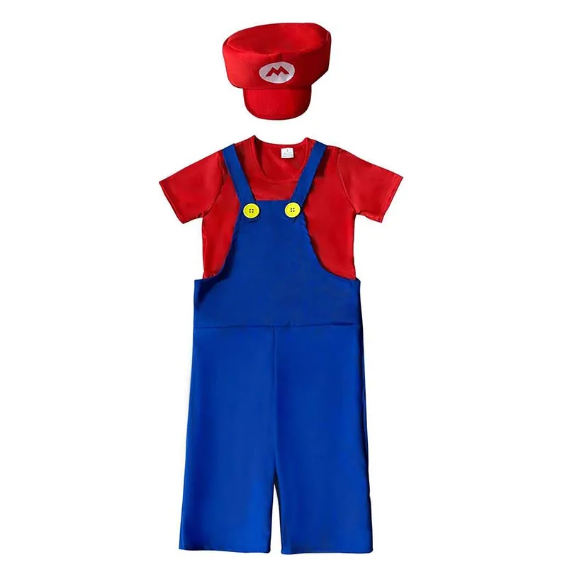 Funny Super Brothers Halloween Costume Blue Red Jumpsuit Fake Mustache Stylish Game Anime Cosplay Outfit Adults Carnival Party
Funny Super Brothers Halloween Costume Blue Red Jumpsuit Fake Mustache Stylish Game Anime Cosplay Outfit Adults Carnival Party