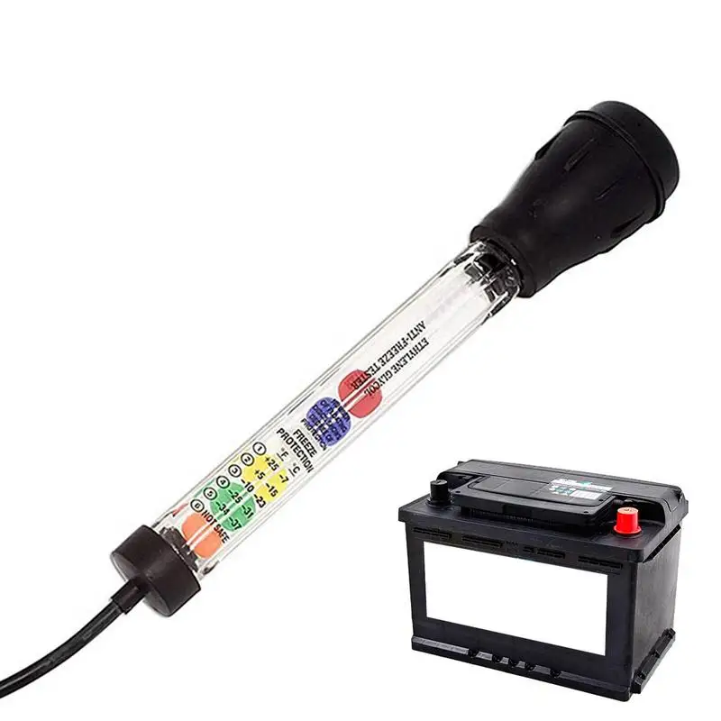 Car Engine Coolant Tester Professional Hydrometer Antifreeze Tester Gravity Density Meter Antifreeze System Car Detection Tools
Car Engine Coolant Tester Professional Hydrometer Antifreeze Tester Gravity Density Meter Antifreeze System Car Detection Tools