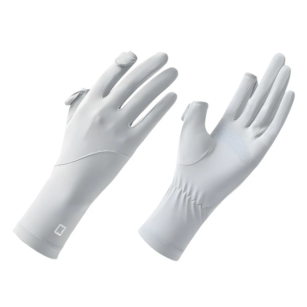 Sunscreen Ice Silk Gloves Thin Touch Screen Sun Protection Gloves Lengthened Wrist Non-slip Anti-UV Gloves
Sunscreen Ice Silk Gloves Thin Touch Screen Sun Protection Gloves Lengthened Wrist Non-slip Anti-UV Gloves