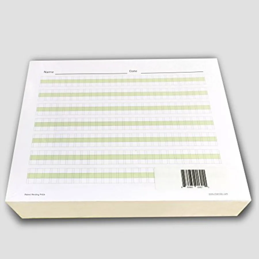 Channie's Practice Handwriting and Printing Paper Workbook One Page A Day 500 Pages Front and Back 250 Sheets Grades 1-3 Size 8
Channie's Practice Handwriting and Printing Paper Workbook One Page A Day 500 Pages Front and Back 250 Sheets Grades 1-3 Size 8