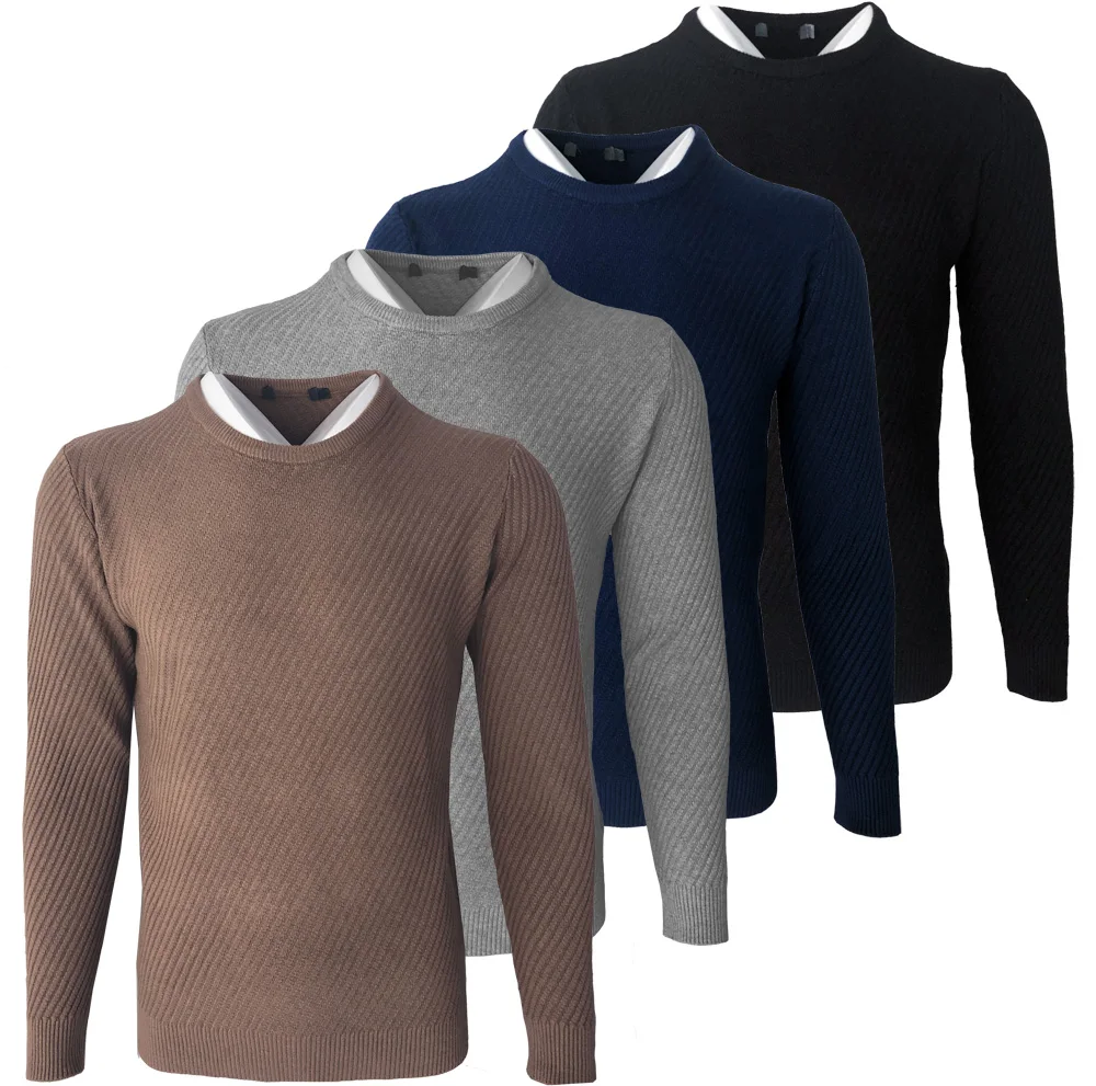 Men's round Ne Knitted Sweater Modal Cotton Autumn Winter Base Layer Faionable Knitwear Busin Sle Long Sve Crew Ne
Men's round Ne Knitted Sweater Modal Cotton Autumn Winter Base Layer Faionable Knitwear Busin Sle Long Sve Crew Ne