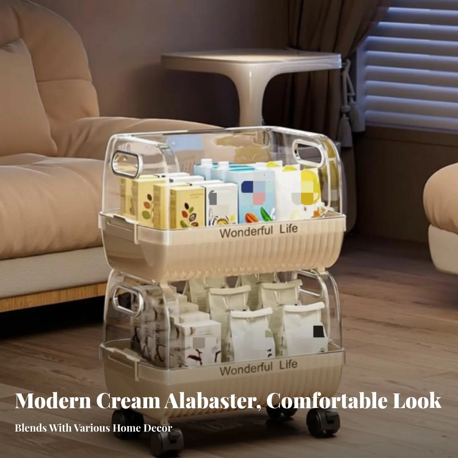 Многоярусный передвижной контейнер на колесах с большой вместимостью, не требующий сборки без инструментов
Многоярусный передвижной контейнер на колесах с большой вместимостью, не требующий сборки без инструментов