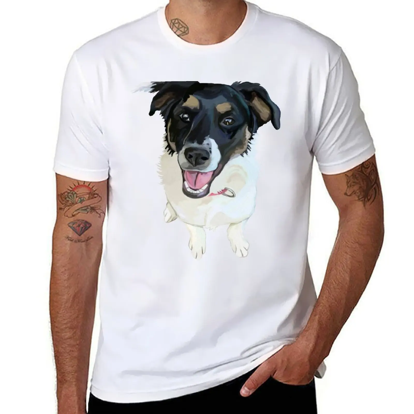 Cute Canine Border Collie Mix T-Shirt t shirt personalised t shirts for man slim fit T-Shirt
Cute Canine Border Collie Mix T-Shirt t shirt personalised t shirts for man slim fit T-Shirt