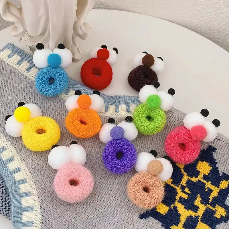 New Pattern Fashion Autumn and Winter Funny Selling Big Eyes Rope Girl Candy Color High Elasticity 2-16 Years Old Hair Band
New Pattern Fashion Autumn and Winter Funny Selling Big Eyes Rope Girl Candy Color High Elasticity 2-16 Years Old Hair Band