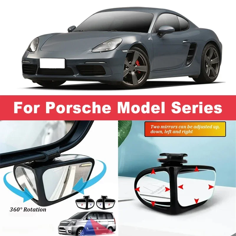 2Pcs 360° Adjustable Blind Spot Mirrors Convex Wide Angle Rearview For Porsche Cayenne Macan 718 911 Panamera Taycan Boxster
2Pcs 360° Adjustable Blind Spot Mirrors Convex Wide Angle Rearview For Porsche Cayenne Macan 718 911 Panamera Taycan Boxster