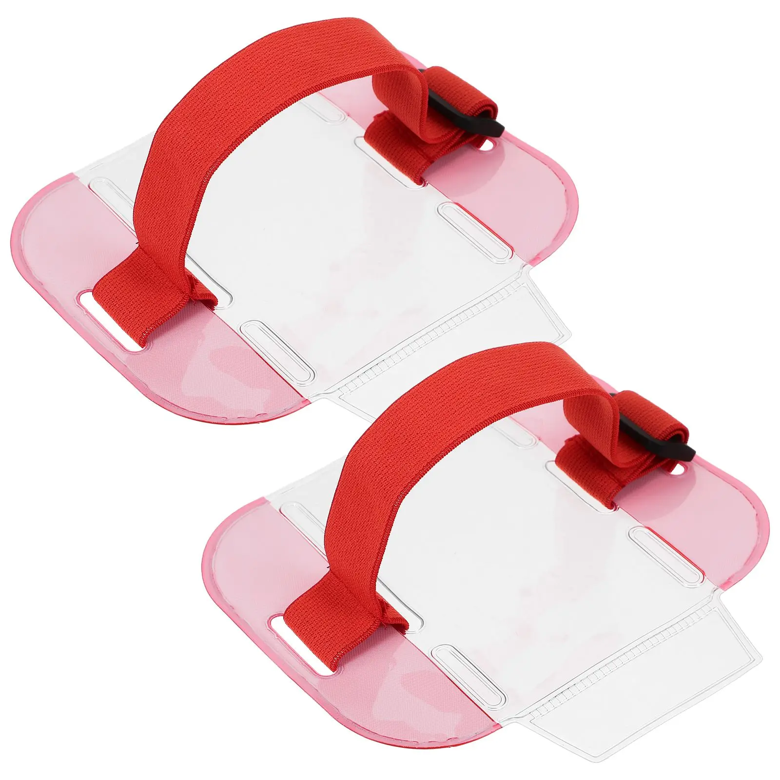 2pcs Colorful Card Holder Transparent PVC Arm Band Badge Holders for Workers Elastic Adjustable Design Bright ID Display Nylon
2pcs Colorful Card Holder Transparent PVC Arm Band Badge Holders for Workers Elastic Adjustable Design Bright ID Display Nylon