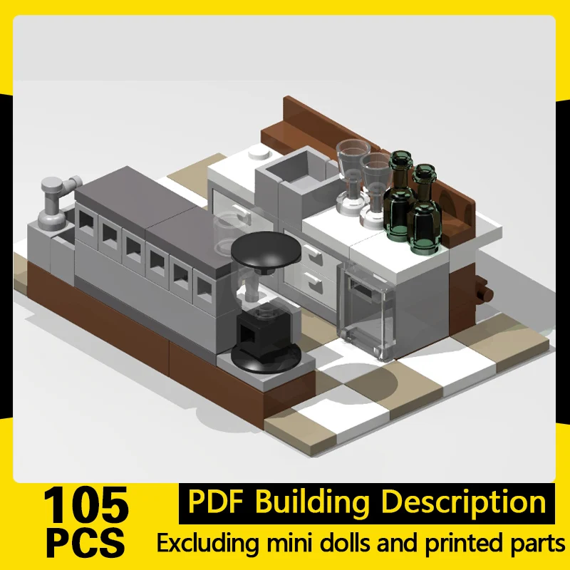City Street View Model MOC Building Bricks Large Coffee Bar Modular Technology Gifts Holiday Assemble Children Toys Suit
City Street View Model MOC Building Bricks Large Coffee Bar Modular Technology Gifts Holiday Assemble Children Toys Suit