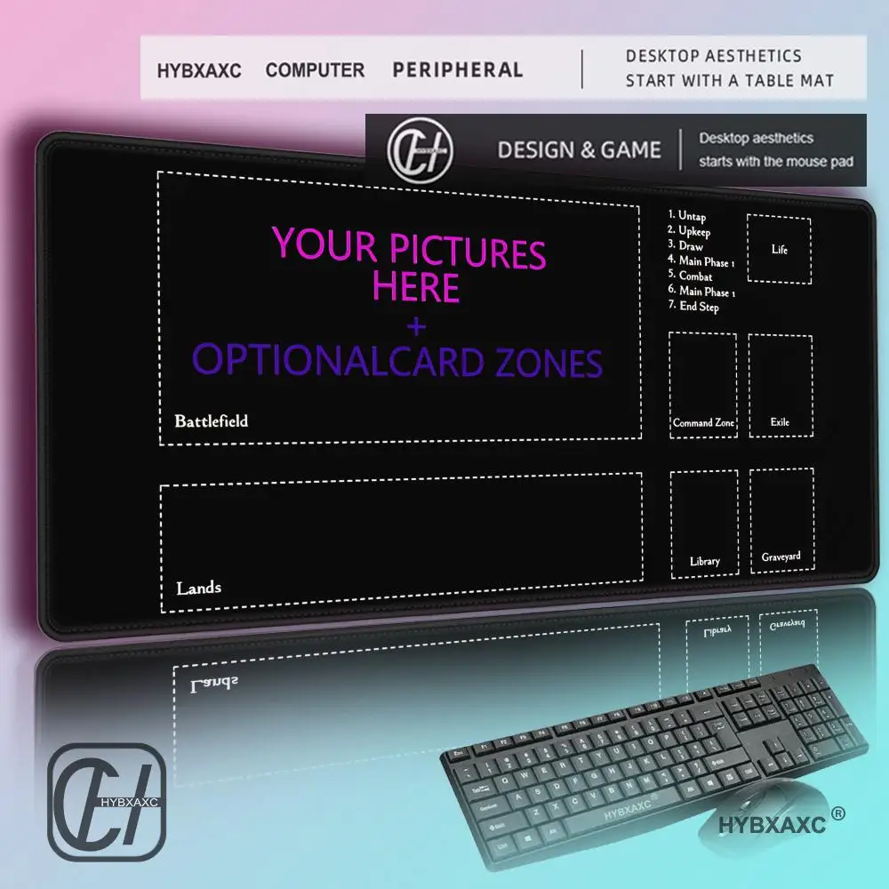 HYBXAXC Diy Large Playmat Custom Print Mouse Pad Gaming Customized Mat Gamer Office Mousepad Keyboard Anime Non-slip Desk Mats
HYBXAXC Diy Large Playmat Custom Print Mouse Pad Gaming Customized Mat Gamer Office Mousepad Keyboard Anime Non-slip Desk Mats