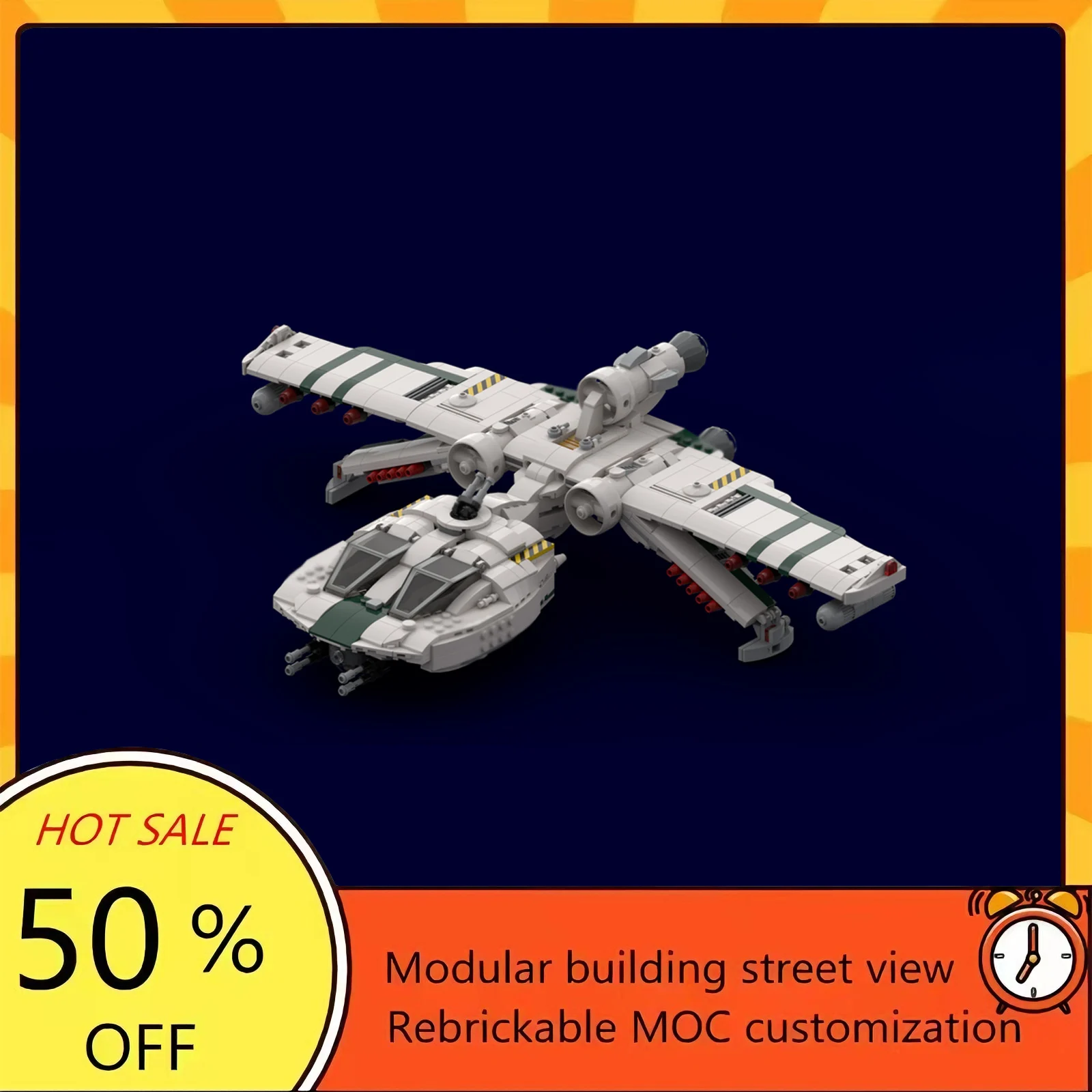 928PCS Popular Space War Movie Model MOC Building Bricks Spaceship Modular Technology Gifts Holiday Assemble Children Toy Suit
928PCS Popular Space War Movie Model MOC Building Bricks Spaceship Modular Technology Gifts Holiday Assemble Children Toy Suit