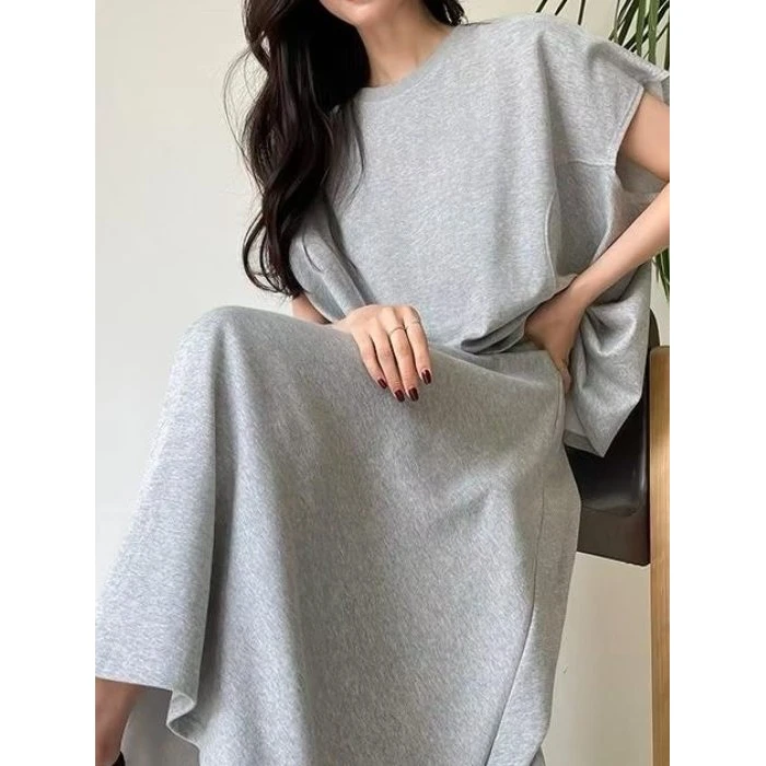 Elegant Short Sleeve Women's Outfit with Back Split And High Waist Skirt Breathable Casual Style Fashion Set for Summer
Elegant Short Sleeve Women's Outfit with Back Split And High Waist Skirt Breathable Casual Style Fashion Set for Summer
