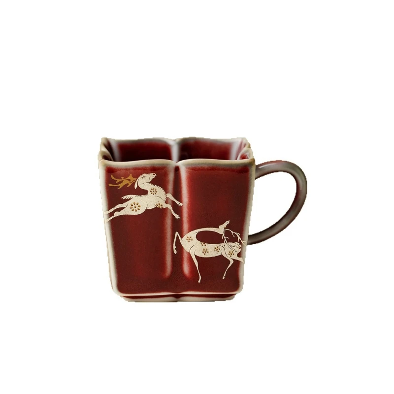 LTT Kiln-Transformed Elk Personal Tea Cup High-End Kung Fu Tea Set Ceramic Square Tea Cup
LTT Kiln-Transformed Elk Personal Tea Cup High-End Kung Fu Tea Set Ceramic Square Tea Cup