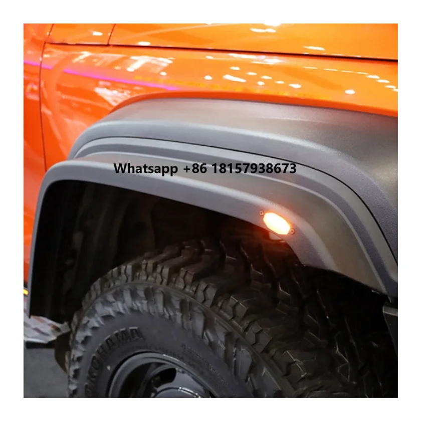 6pcs Auto Widen Thicken Fender Flare Front Rear Fender Accessories With LED Light for Tank 300 Exterior Kit
6pcs Auto Widen Thicken Fender Flare Front Rear Fender Accessories With LED Light for Tank 300 Exterior Kit