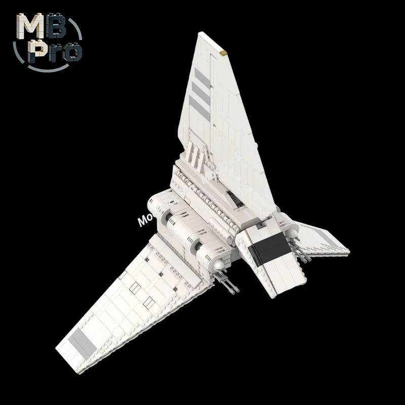 Tri Wing Interstellar Shuttle Building Blocks Heavy Galactic Transport Craft MOC Bricks Desktop Collectible Decor Gift
Tri Wing Interstellar Shuttle Building Blocks Heavy Galactic Transport Craft MOC Bricks Desktop Collectible Decor Gift