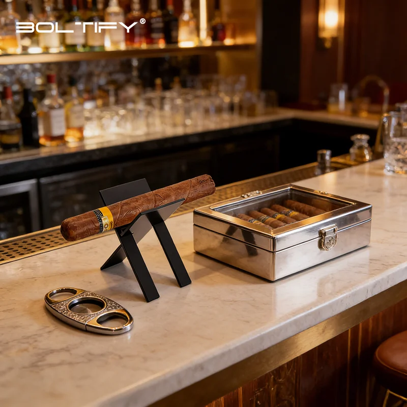 2026 New Mini Folding Cigar Rack Adjustable Stainless Steel Cigar Holder Ashtray Display Stand Smoking Accessories
2026 New Mini Folding Cigar Rack Adjustable Stainless Steel Cigar Holder Ashtray Display Stand Smoking Accessories