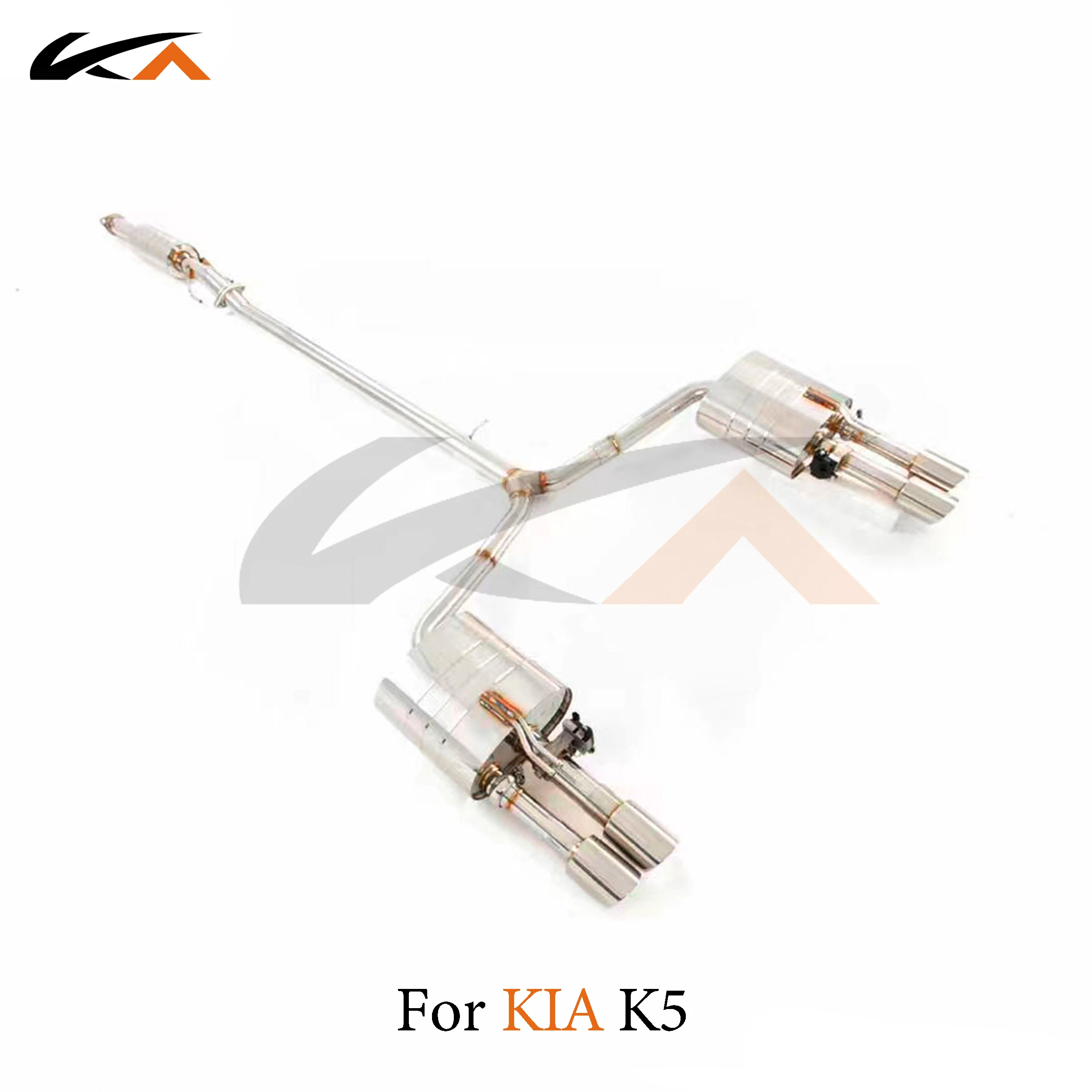 KA Tuning exhaust system stainless catback for KIA K5 rear section performance muffler valve
KA Tuning exhaust system stainless catback for KIA K5 rear section performance muffler valve