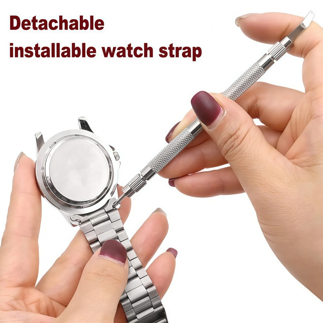 Stainless Steel Spring Bar Link Pin Removal Tool for Jewelry Making Bracelet Resizing Chain Repair Precision DIY Craft Tool Kit
Stainless Steel Spring Bar Link Pin Removal Tool for Jewelry Making Bracelet Resizing Chain Repair Precision DIY Craft Tool Kit