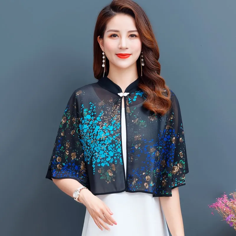 Women Sunproof Summer Cloak Ladies Chiffon Cardigans Female Casual Blouses Boho Bohemian Vintage Jaqueta Feminina Luxury Casaco
Women Sunproof Summer Cloak Ladies Chiffon Cardigans Female Casual Blouses Boho Bohemian Vintage Jaqueta Feminina Luxury Casaco