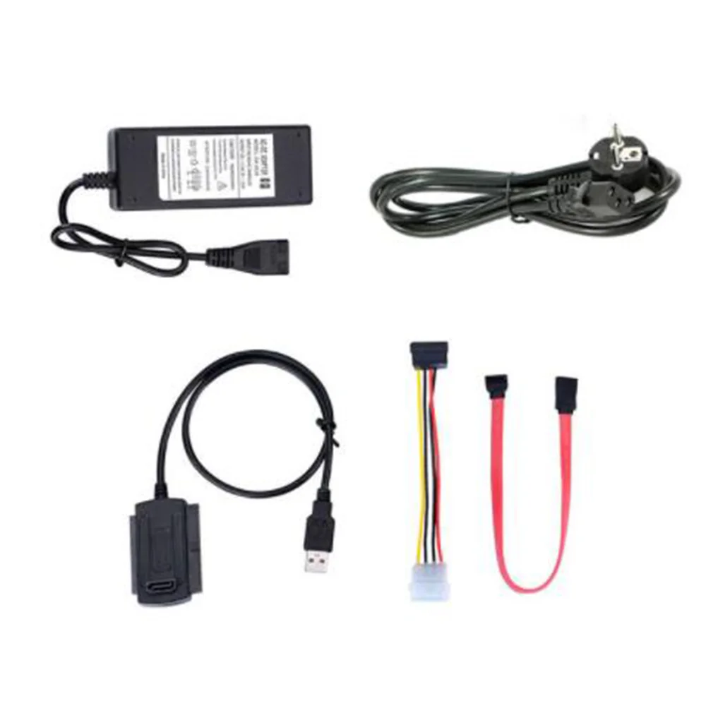 SATA PATA IDE Drive к USB 2,0 кабель преобразователя для жесткого диска HDD 2,5 дюйма 3,5 дюйма с адаптером питания переменного тока, штепсельная вилка европейского стандарта
SATA PATA IDE Drive к USB 2,0 кабель преобразователя для жесткого диска HDD 2,5 дюйма 3,5 дюйма с адаптером питания переменного тока, штепсельная вилка европейского стандарта