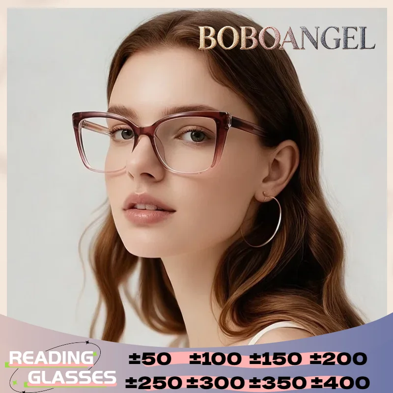 BOBOANGEL Women Retro Cat Eye Reading Glasses Myopia Hyperopia OpticalGlassesBlueLight Light Progressive Prescription Eyeglasses
BOBOANGEL Women Retro Cat Eye Reading Glasses Myopia Hyperopia OpticalGlassesBlueLight Light Progressive Prescription Eyeglasses
