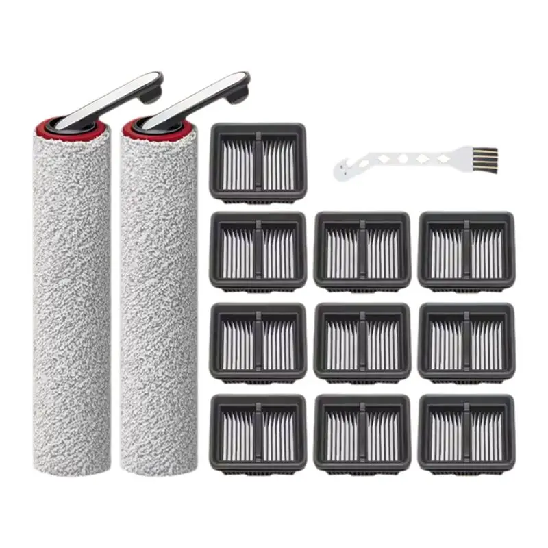 A005-Vacuum Roller Brush And Filter Kit For Dreame H12 Pro/H12 Plus/H13 Pro Plus Mix/H13 Pro Plus Ultra Replacement Accessories
A005-Vacuum Roller Brush And Filter Kit For Dreame H12 Pro/H12 Plus/H13 Pro Plus Mix/H13 Pro Plus Ultra Replacement Accessories