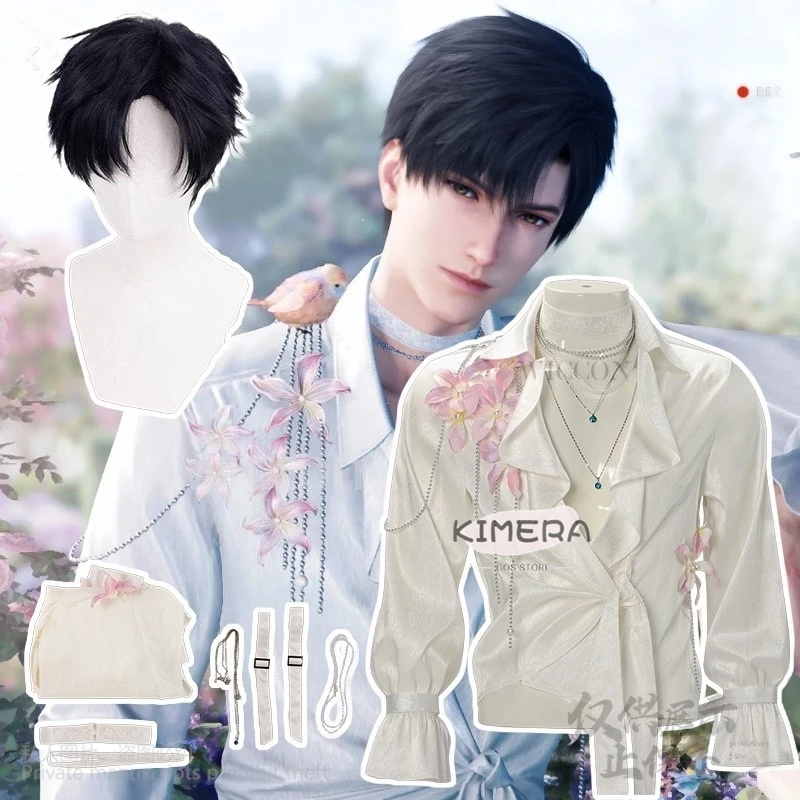 Game Love And Deepspace Cosplay Zayne Lishen Costume Flower Shirt Sexy Handsome Anime Uniform Wigs Halloween Party Customized
Game Love And Deepspace Cosplay Zayne Lishen Costume Flower Shirt Sexy Handsome Anime Uniform Wigs Halloween Party Customized