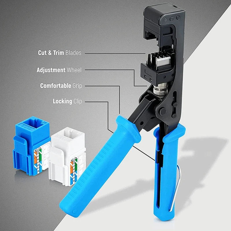 Network Module Wire Cutter RJ45 Module Frame Wire Cutter Tool Termination For 4-Pair UTP Jacks
Network Module Wire Cutter RJ45 Module Frame Wire Cutter Tool Termination For 4-Pair UTP Jacks