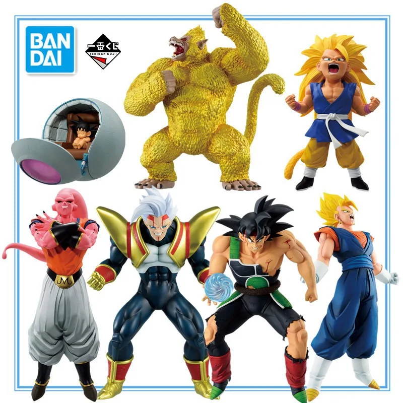 In Stock Bandai Dragon Ball Ichiban KUJI Vegetto Majin Buu Burdock Battle Highlights Anime Figure Collectible Model Toys Gifts
In Stock Bandai Dragon Ball Ichiban KUJI Vegetto Majin Buu Burdock Battle Highlights Anime Figure Collectible Model Toys Gifts
