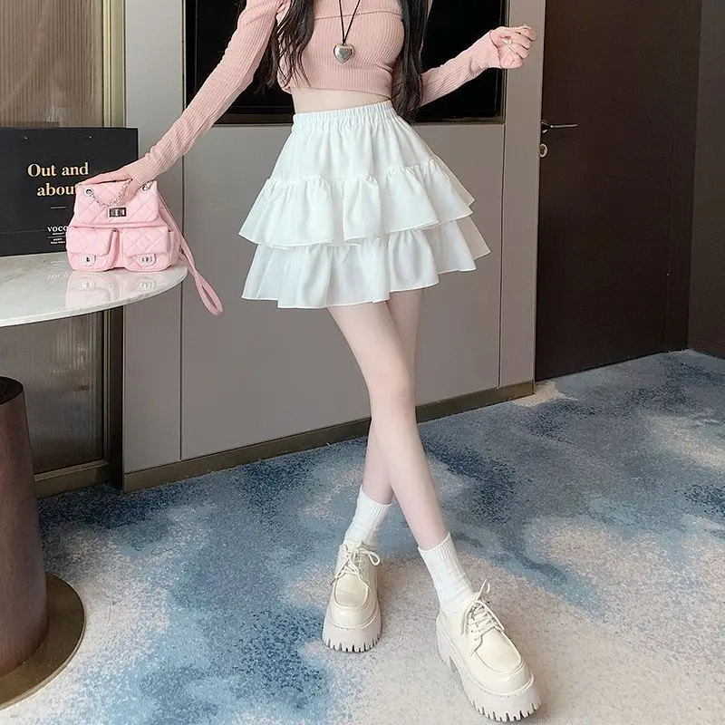Cake Skirt Women's 2025 Spring and Summer New Lace Edge Slimming A-line Puff Skirt Women's Half Skirt
Cake Skirt Women's 2025 Spring and Summer New Lace Edge Slimming A-line Puff Skirt Women's Half Skirt