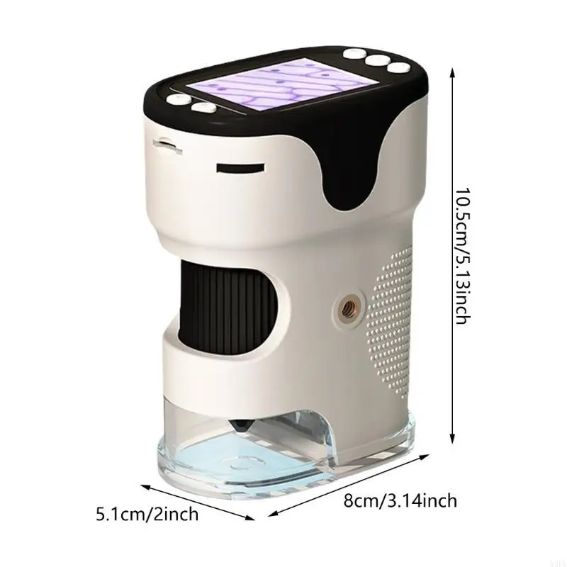 X9FA Compact Handheld Microscope with 32G Memory Digital Microscope Laboratory Teaching Microscope Simple to Use for Adults
X9FA Compact Handheld Microscope with 32G Memory Digital Microscope Laboratory Teaching Microscope Simple to Use for Adults