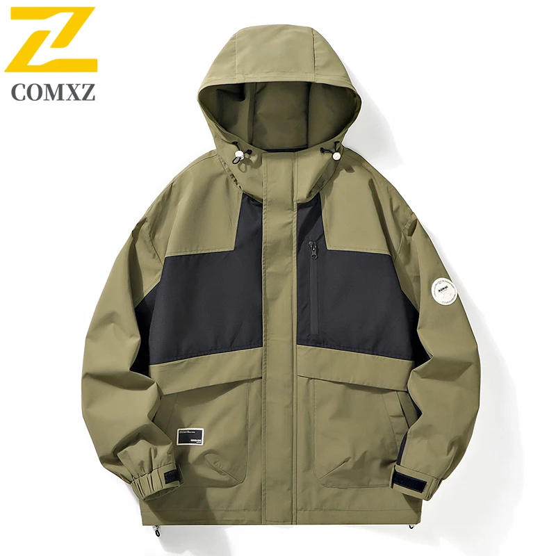 Men's Jacket 2025 Autumn Hooded Multiple Pockets Waterproof Windproof Jackets Outdoor Camping Adventure Breathable Rush Coat
Men's Jacket 2025 Autumn Hooded Multiple Pockets Waterproof Windproof Jackets Outdoor Camping Adventure Breathable Rush Coat