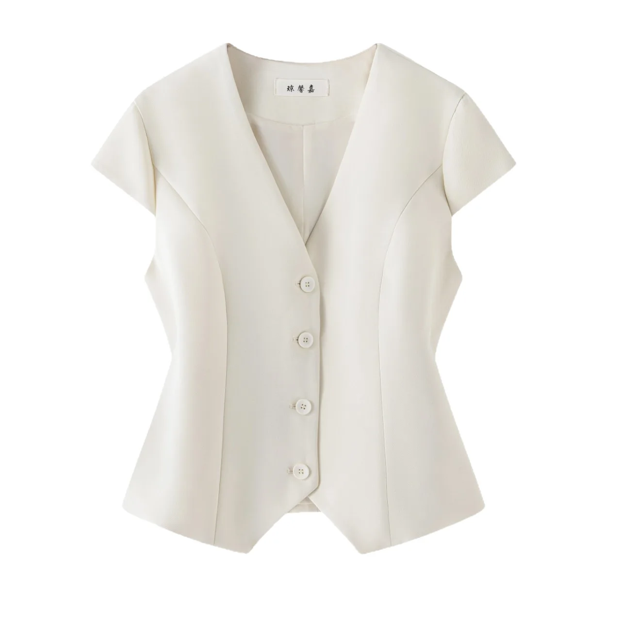 Elegant Short Suit Vest Women's Style Waist-Cinching Design Autumn New Fashion Slimming Fashionable Shoulder Pad Vest
Elegant Short Suit Vest Women's Style Waist-Cinching Design Autumn New Fashion Slimming Fashionable Shoulder Pad Vest