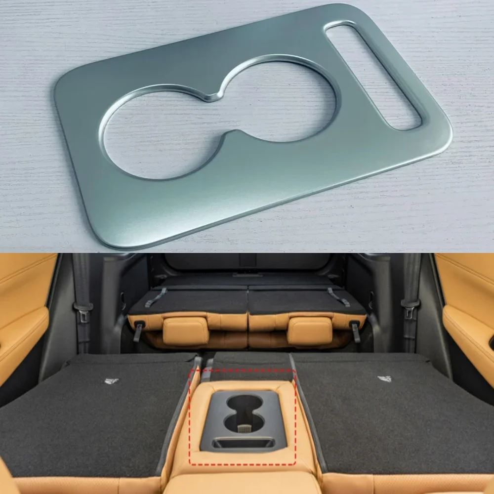 ABS rear seat water cup holder panel cover water cup ring decorative frame interior For Nissan X-Trail X Trail T33 2022 2023
ABS rear seat water cup holder panel cover water cup ring decorative frame interior For Nissan X-Trail X Trail T33 2022 2023