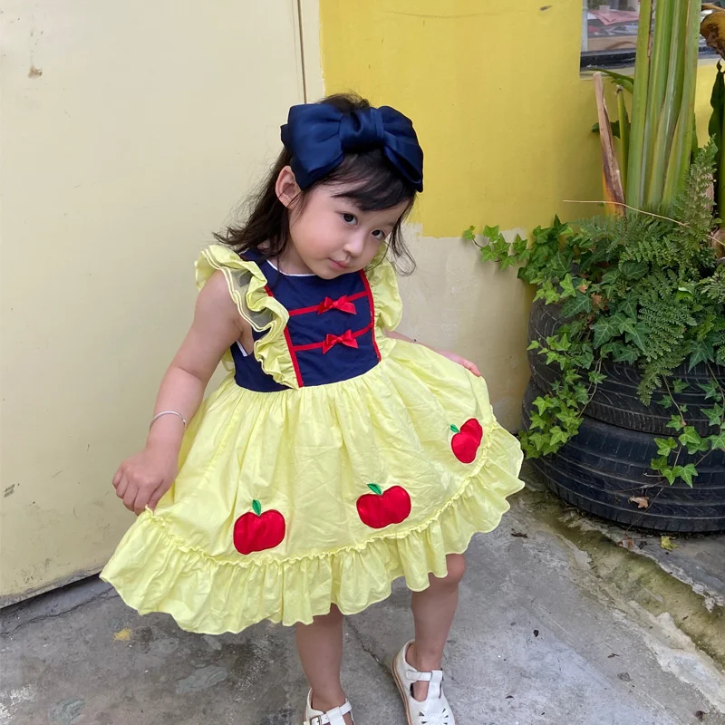 Children's Summer Girls' Spanish Style Vest Skirt Children's Lovely Princess Skirt Baby Lolita Dress
Children's Summer Girls' Spanish Style Vest Skirt Children's Lovely Princess Skirt Baby Lolita Dress