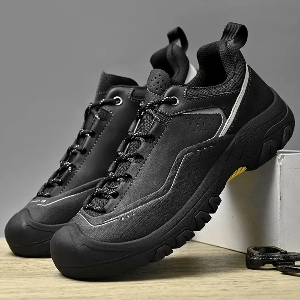 Новые высококачественные походные туфли из натуральной кожи, уличные мужские кроссовки для скалолазания, нескользящая обувь на шнуровке
Новые высококачественные походные туфли из натуральной кожи, уличные мужские кроссовки для скалолазания, нескользящая обувь на шнуровке